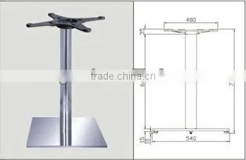Outdoor Square Iron Table Base OA056-3