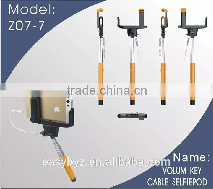 innovative New hot products KJstar Selfie Stick Z07-7 without bluetooth