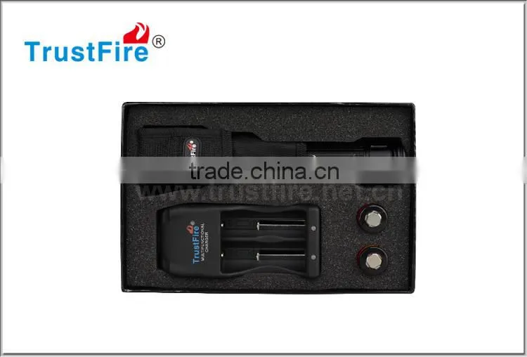 Trustfire J18 led flashlight 7' led torch light 8000 lumens LED tactical light source power style flashlight with holster