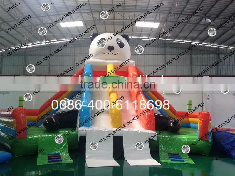 2015 playground equipment china inflatable swimming pool slide for adults