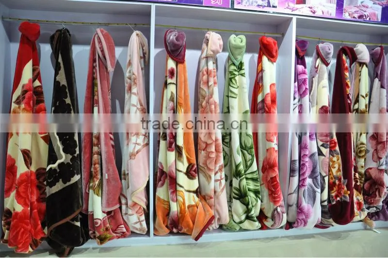 african fabrics 100% polyester fleece blanket
