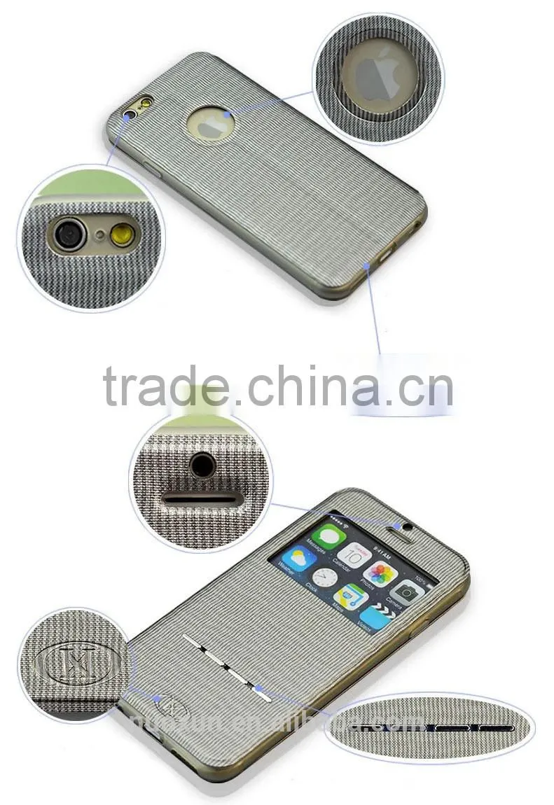 Leather case Cover for iphone 6 high Quality leather cover case for iphone 6/iphone6 Plus