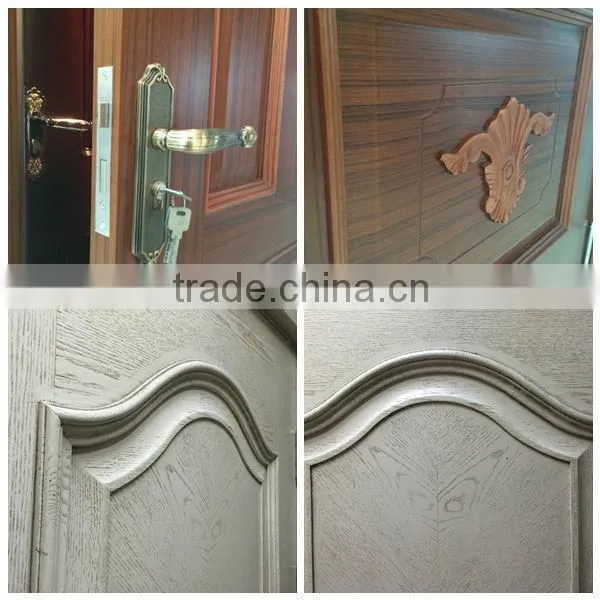 Solid door wooden frames with Indian design SC-W068