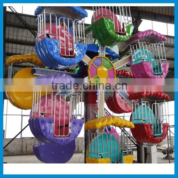 Backyard children games amusement kids mini ferris wheel