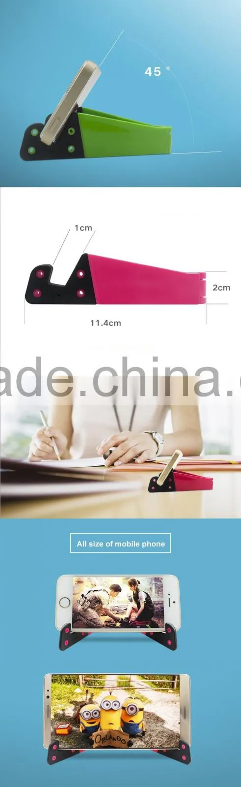 promotional gift mobile phone holder best corporate gift to print LOGO cheap price