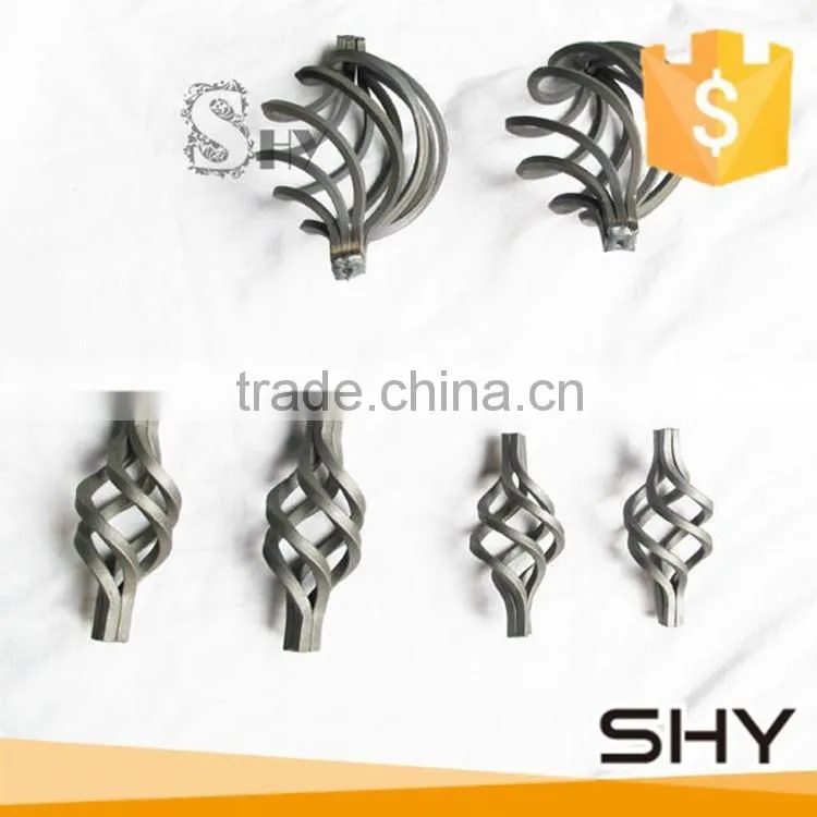 Decorative Ornamental Wrought Iron Balustrade