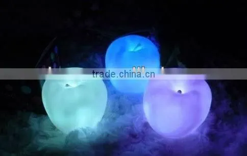 LED night light, colorful apple night light