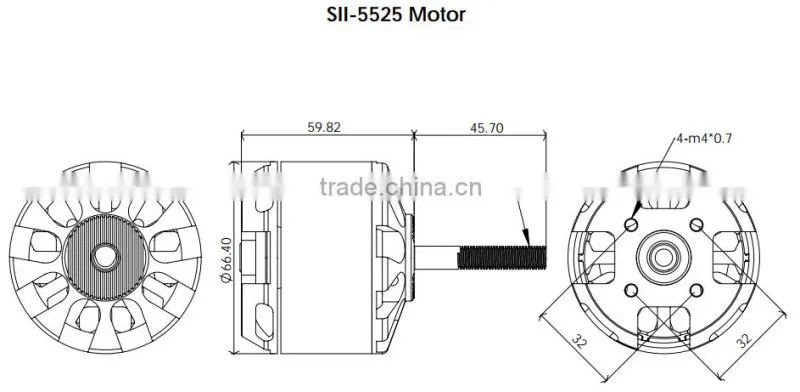 Scorpion SII-5525-210KV Motor for Aeroplane