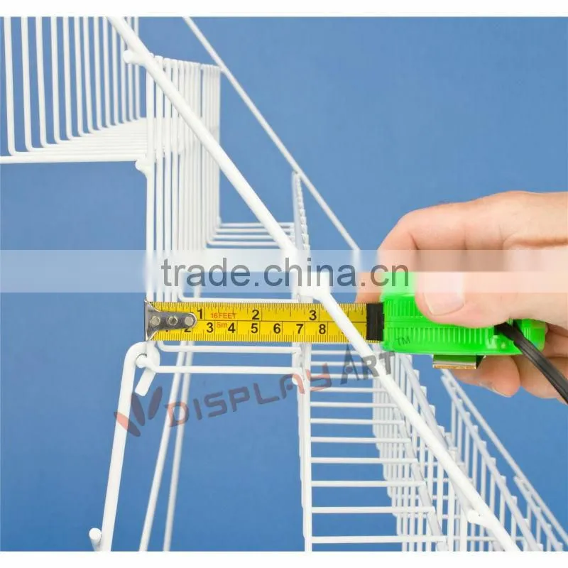 White Counter Metal sign holders