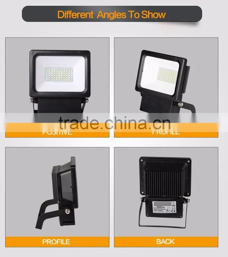 High bright 20W cranked bracket LED Floodlight