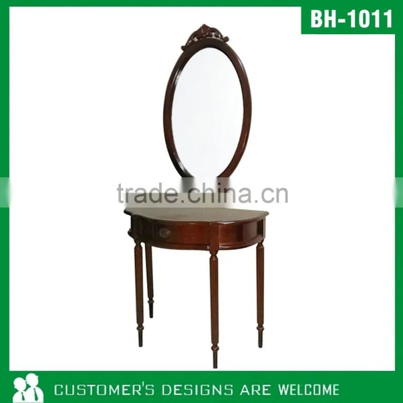 Movable Mirror, Hotel Mirror, Oval Shaped Wall Mirror