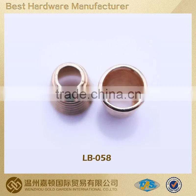 metal end cord fashion designs customized/ drawstring cord lock