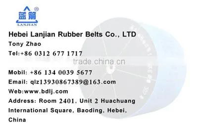 cotton covered with rubber conveyor belt manufacturer for mining machine