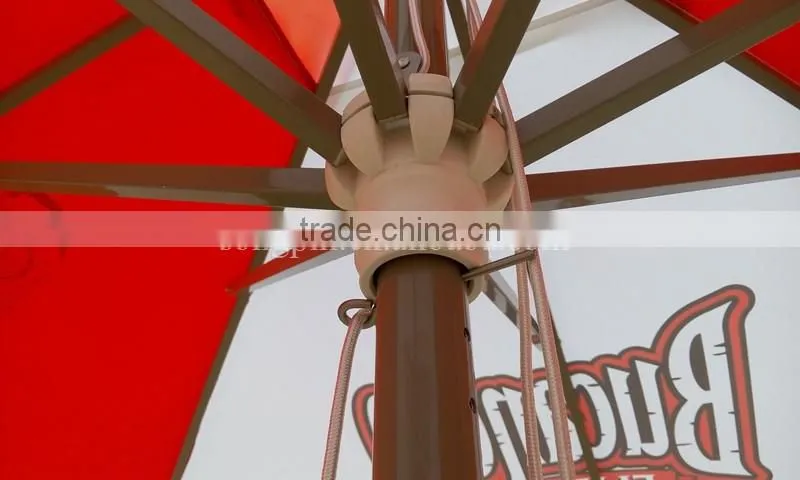 hotsale good quality customized beer patio umbrella for advertising