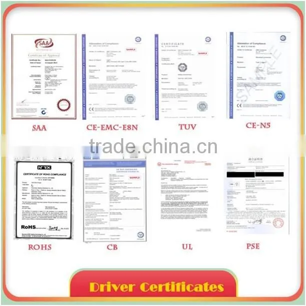 ETL triac dimmable led driver 450ma 5w LED driver