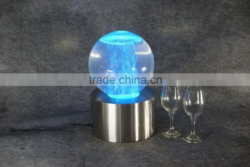 LED Decoration for Desk top with Amazing Color changing bubbles sphere