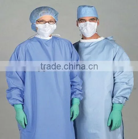 nonwoven medical disposable sterile gown