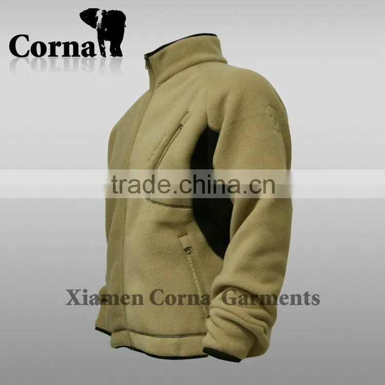 Winter outdoor men lamb fleece