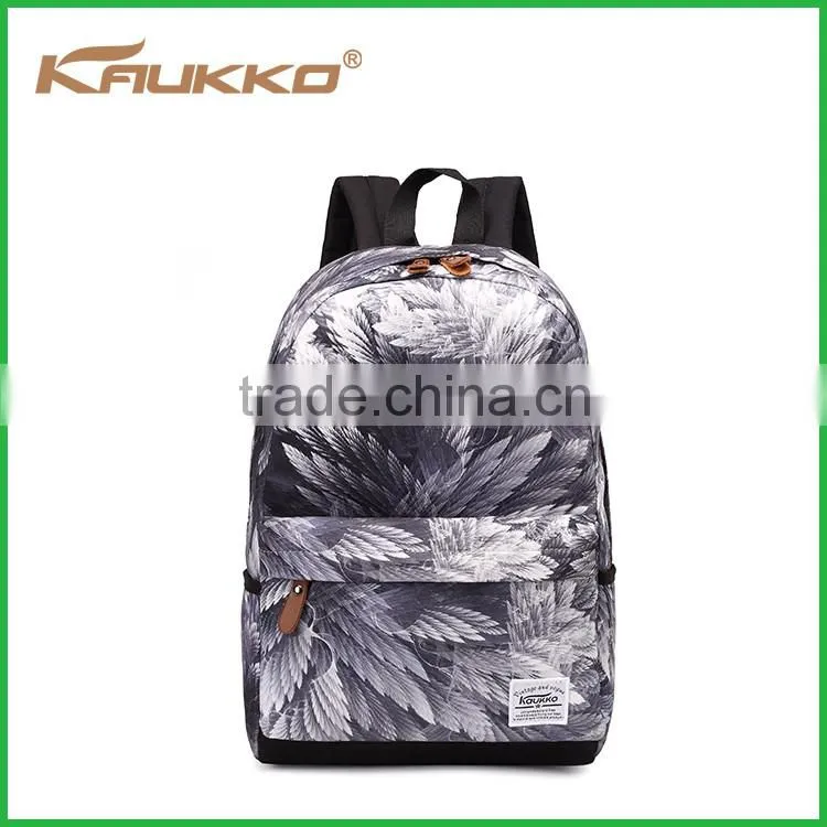 2016 New Design Bag Promotion Cheap Customized Nylon School Backpack