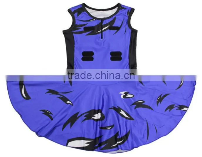 custom netball dresses