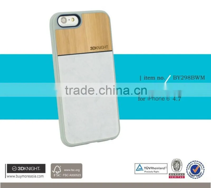 2016 Newest Real Marble Stone Product Nature Eco-friendly Phone Case for iPhone 6 plus Hand Made Ultra Thin Marble Cover