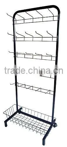 bags metal display rack/metal display rack