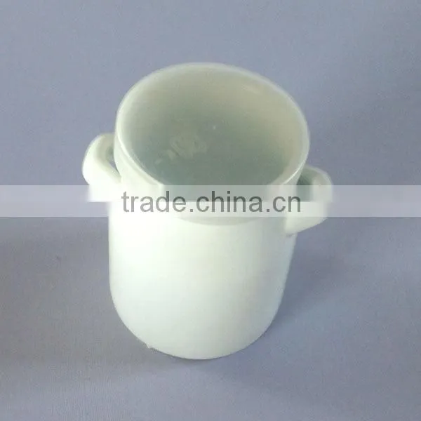 140 ml White Porcelain ceramic milk bottle