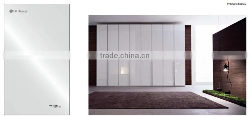 poly gloss MDF board PET high gloss MDF cabinet door panels
