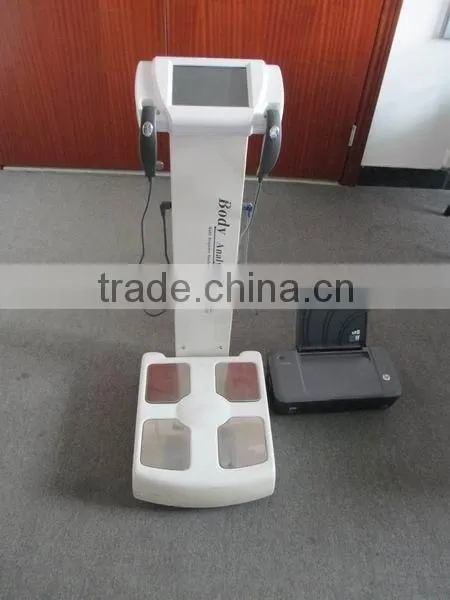 Professional body human element composition analyzer with printer