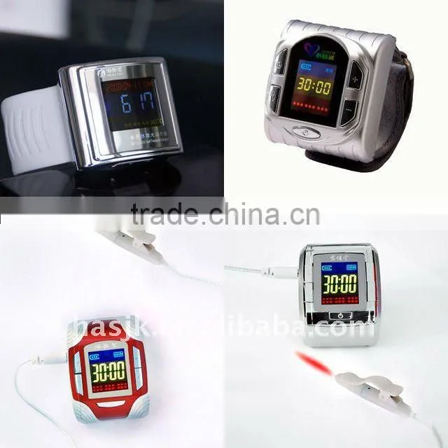 laser treatment instrument for rhinitis,blood sugar,blood pressure and diabetics(Wrist type HY30-D)