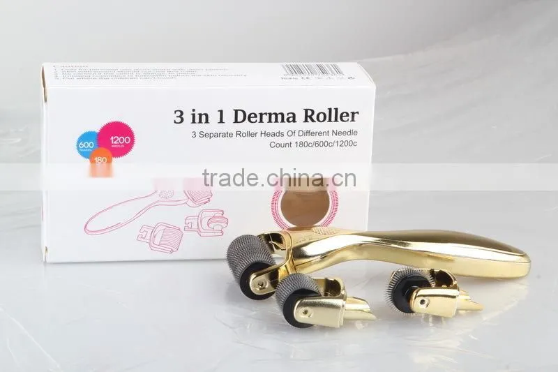NL-301 Mini home use beauty device derma roller 3 in 1 skin care rollers