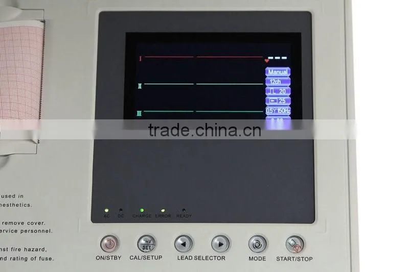 Cheap ecg machine / Price of ecg machine EKG-903A2/ ECG
