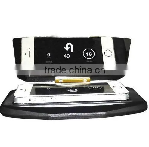 Wholesale Head Up Display, Car HUD Phone GPS Navigation Image Reflector, Cell phone Holder Mount
