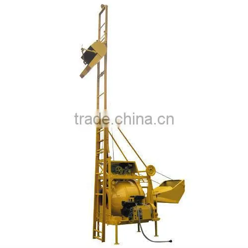 Shengya Brand SY-JZR350 concrete mixer with lift up to 18 meter cement blender for brick machine/electric pole machine
