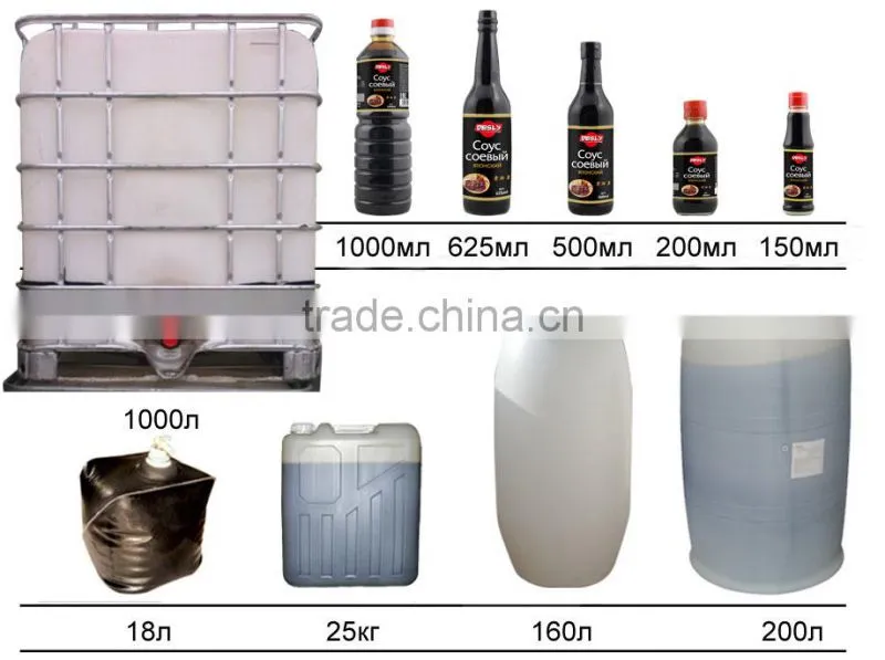 Professional dark soy sauce manufacturer for Russia