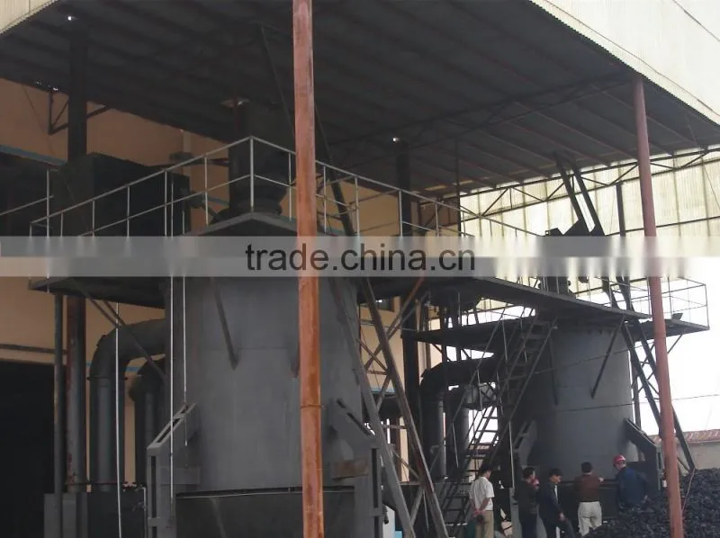 two stage coal gasifier cold gasifier