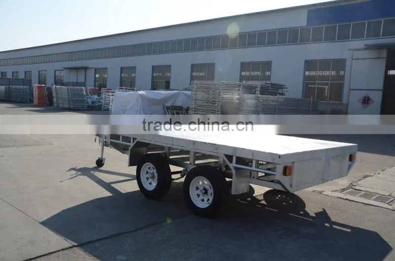 galvanized flat trailer