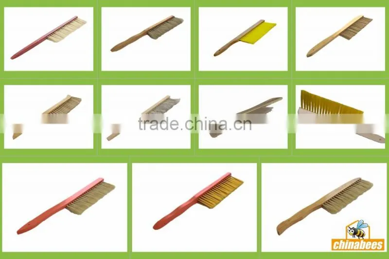 beekeeping equipment bee brush wooden handle
