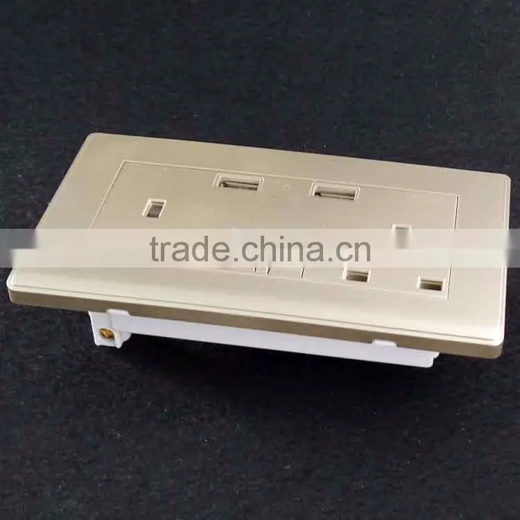 Electric socket with usb port plug usb wall socket uk plug outlets