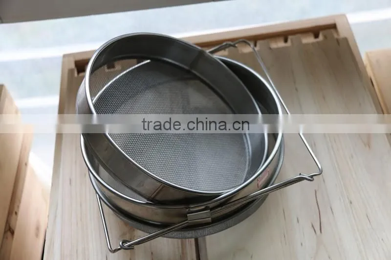 Stainless Steel 304L Double Lever Honey Strainer