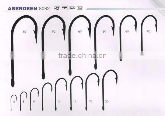 8082 High Quality Aberdeen Fishing Hook