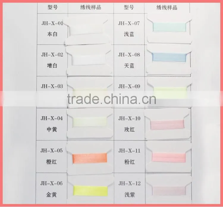 150D/1 100% polyester knitting yarn cheap luminous thread