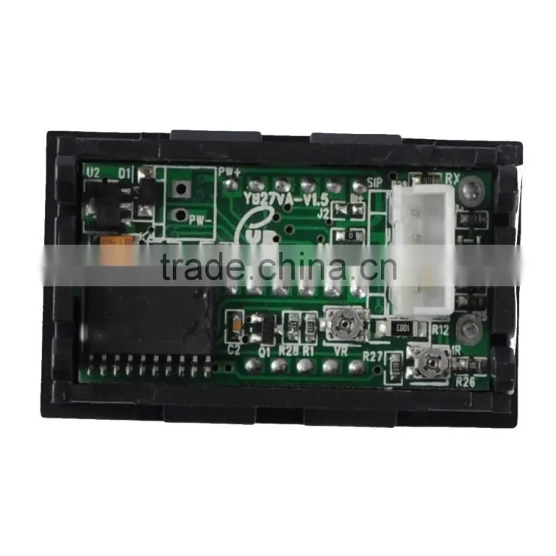 DC 4.5-30V 100A Red Blue Led Dual Panel Digital Voltmeter and Ammeter with Shut
