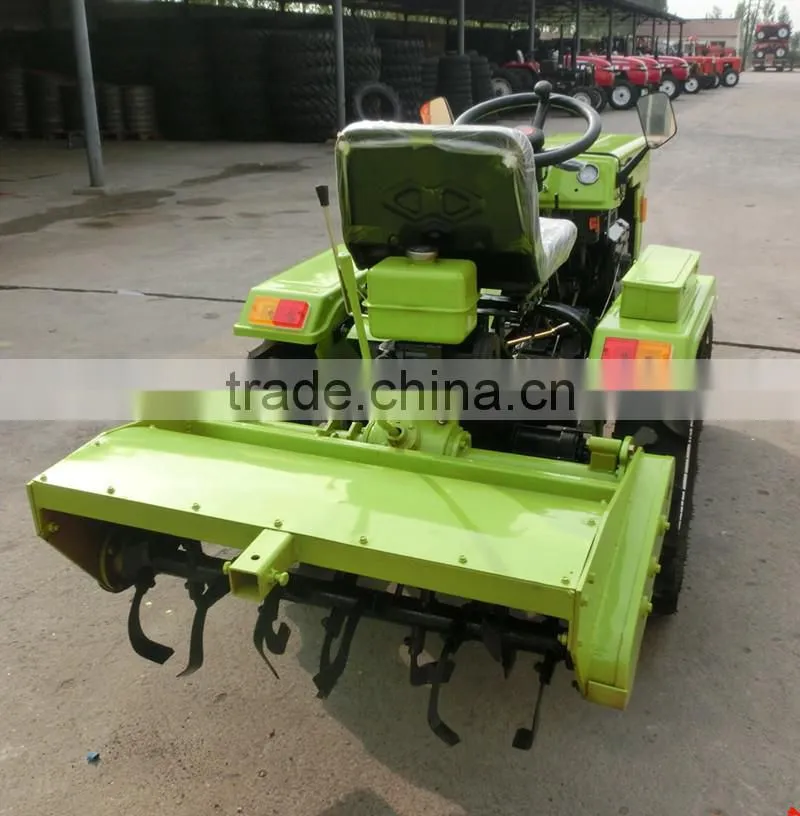 mini 12HP farm tractor, 4X2 wheel drive , with belt drive
