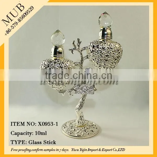 2014 Newest Design 20ml Alloy Pretty Perfume bottles Vintage Bottles