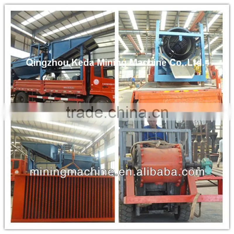 gold ore processing and refining machinery