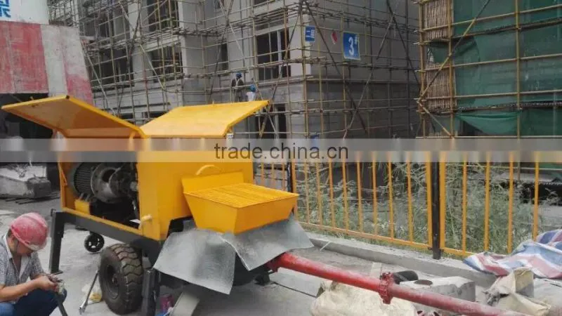 China Small Size Aggregate Output 20m3 per hour Concrete Pump Manufacturer