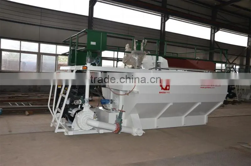 6000L tank size for Golf course hydro mulching equipment