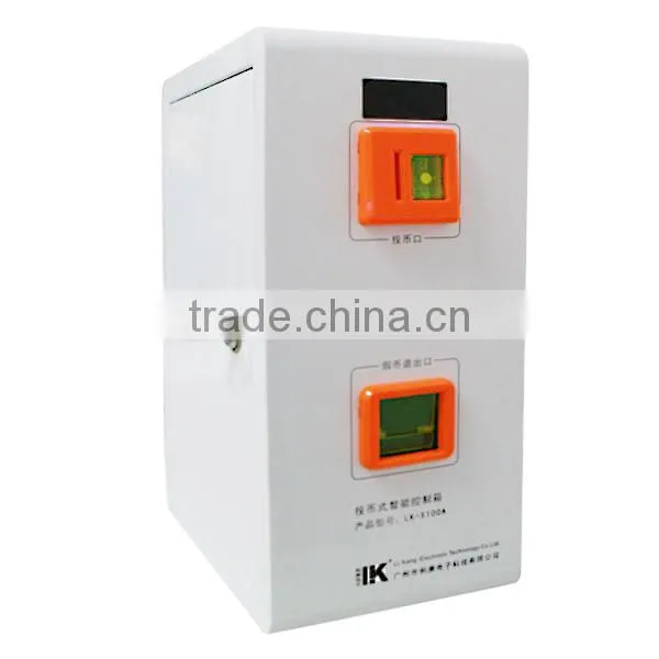X100A coin cleaner with time controller box/coin timer controller, trade assurance