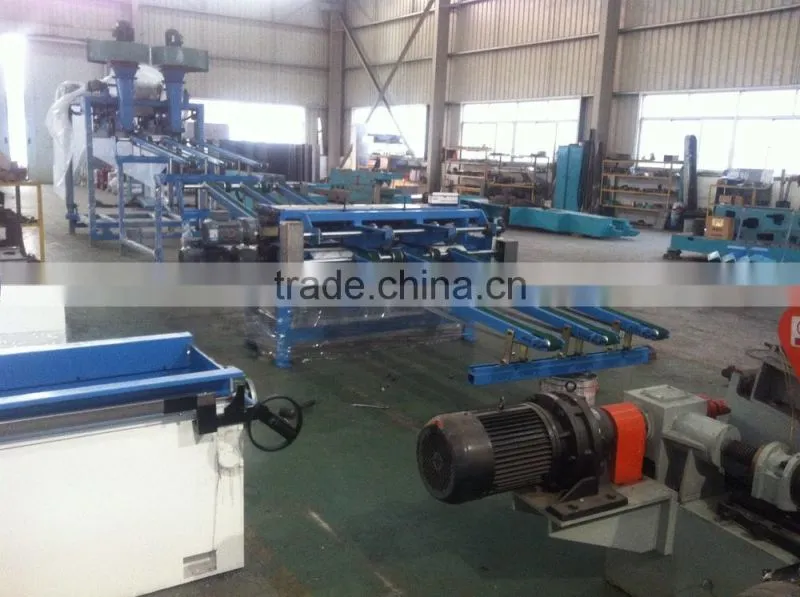 cnc spindless plywood production line